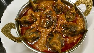 எண்ணெய் கத்திரிக்காய் குழம்புEnnai Kathirikai KulambuBrinjalgravy in tamilBrinjal curry in Tamil [upl. by Nojram]