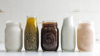 The Top 5 Most Popular Salad Dressing Recipes [upl. by Jasen943]