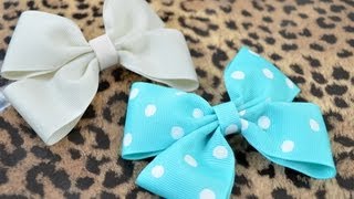 How To Make A Hair Bow [upl. by Akemej]