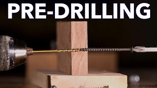 Choosing The Right Size Pre Drill Bit  Beginner [upl. by Aloeda]