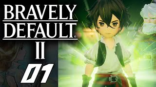 Bravely Default 2 Part 1 Prologue A HERO OF LIGHT Gameplay Walkthrough [upl. by Bekah]