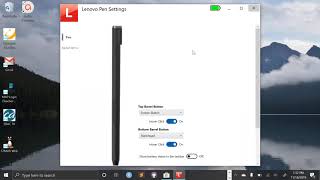 Installing Lenovo Pen Settings and Configuring Your Pen [upl. by Retrop441]