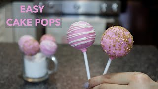 Easy Cake Pop Tutorial [upl. by Jutta]