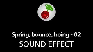 🎧 Spring bounce boing  02 SOUND EFFECT [upl. by Llerol896]