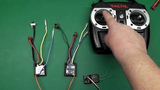 two motors 2 esc one or two stick control quot simple quot [upl. by Daub746]