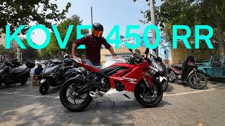 KOVE 450RR English review  first impressions [upl. by Ahsinam]