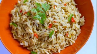 NIGERIAN COCONUT RICE RECIPE [upl. by Kiryt864]