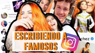 ESCRIBIENDO A FAMOSOS POR INSTAGRAM  Andrea Compton [upl. by Lacee]