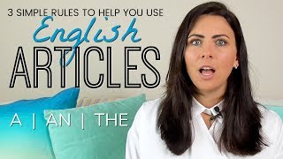 English Articles  3 Simple Rules To Fix Common Grammar Mistakes amp Errors [upl. by Primrosa]