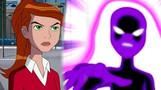 Gwen Tennyson  All Powers amp Fights Scenes 1Ben 10  Ultimate Alien [upl. by Parthen566]