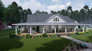 COUNTRY HOUSE PLAN 940100095 [upl. by Haslett210]