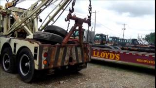 Llords Wrecker and Recovery Auction Video [upl. by Mazurek]