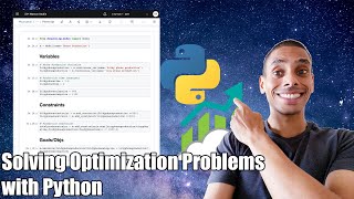 Solving Optimization Problems with Python Linear Programming [upl. by Reywas]