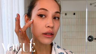 Kiko Mizuhara’s Guide to Flawless Skin and the Perfect Cat Eye  Beauty Secrets  Vogue [upl. by Aitam]