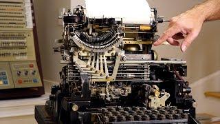 Teletype Model 19 Part 2 Baudot Teletype Intro and Demo [upl. by Verene470]