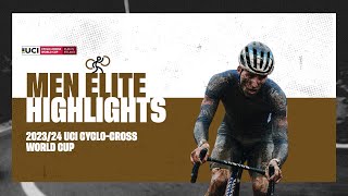 Dublin  Men Elite Highlights  202324 UCI Cyclocross World Cup [upl. by Kurt617]