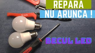 Cum repari un bec LED [upl. by Attlee]