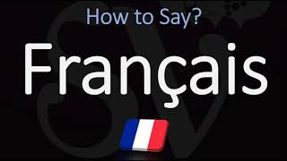 How to Pronounce Français CORRECTLY French Pronunciation [upl. by Wurst]