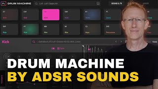 ADSR Drum Machine  Quick Overview and Demo [upl. by Yekim]