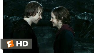 Harry Potter and the Deathly Hallows Part 2 15 Movie CLIP  Ron and Hermione Kiss 2011 HD [upl. by Atilemrac693]