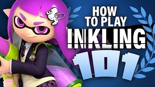 HOW TO PLAY INKLING 101  Super Smash Bros Ultimate [upl. by Yona]