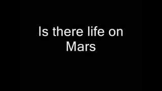 David Bowie  Life on Mars Lyrics [upl. by Helve]