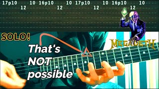 TORNADO OF SOULS  Megadeth  Complete Guitar Lesson TABS [upl. by Larue]