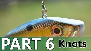 Beginners Guide to BASS FISHING  Part 6  Knots and Rigging [upl. by Yllier]