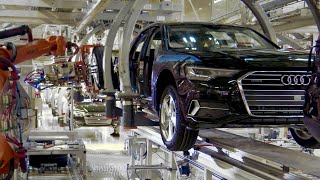 Audi A6 PRODUCTION plant in Germany  this is how AUDI is being made [upl. by Neerual]