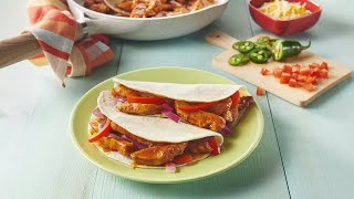 Quick amp Easy Chicken Fajitas Recipe  Old El Paso [upl. by Donoho]