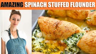 Spinach Stuffed Flounder [upl. by Hansiain]