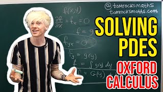 Oxford Calculus Solving Simple PDEs [upl. by Nwahsar819]