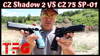 CZ Shadow 2 VS CZ 75 SP01  TheFirearmGuy [upl. by Lehcir717]