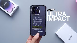 iPhone 14 Pro Casetify Impact amp ULTRA Impact Case Review [upl. by Kcirdaed]