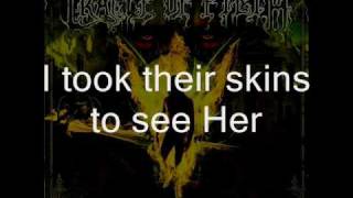 Cradle of Filth  Mannequin with lyrics [upl. by Ssor]