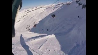 Ski Alpes piste noire 2016 [upl. by Koral]