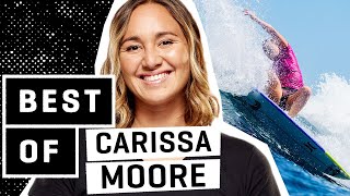 THE BEST OF CARISSA MOORE This is Why She Won Four World Titles  WSL Highlights [upl. by Letniuq513]