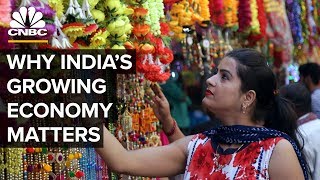 How Indias Economy Is Growing At A Faster Pace Than China [upl. by Fondea]