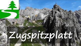 Wandern in den Alpen  Ehrwalder Alm  Gatterl  Zugspitzplatt [upl. by Dilks]