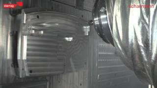 ECOSPEED F 5axes high performance machining centers for aerospace parts [upl. by Gnaoh]