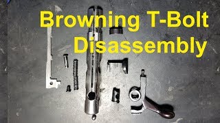 How to disassemble the bolt of a Browning TBolt [upl. by Alyssa]