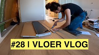 PVC VLOER LEGGEN SLAAPKAMERS  KLUSVROUW  28 [upl. by Ennaerb]