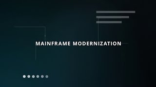 Mainframe Modernization with AWS [upl. by Ecile]