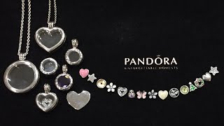 My Pandora Floating Lockets amp Petite Charms [upl. by Latrina]