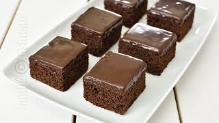 Negrese glazurate  Glazed Brownies CC Eng Sub  JamilaCuisine [upl. by Gwenny]