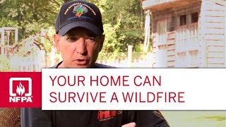 Your Home Can Survive a Wildfire [upl. by Aaberg]