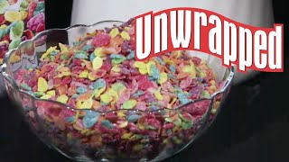 How Fruity Pebbles Are Made from Unwrapped  Food Network [upl. by Ayikahs]