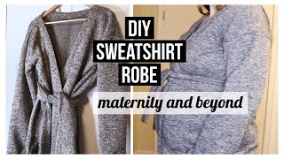 HOW TO MAKE A ROBE easy diy sewing tutorial [upl. by Melva312]