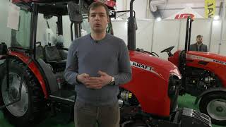 Nowy polski ciągnik na Agrotechu  FARMERPL [upl. by Natrav]