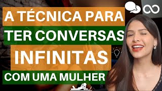 Como Manter Uma Conversa Com Uma Mulher [upl. by Ardnasak]